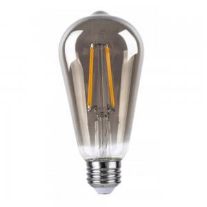 6W E27 2200K LED lemputė filamentinė