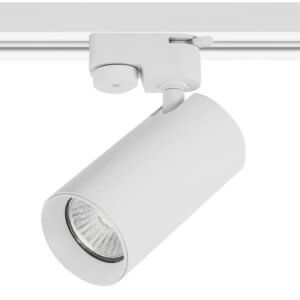 GU10 60mm Akcentinis šviestuvas Montuojamas į bėgelį BALTAS