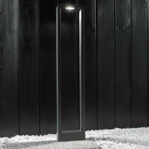 7W 4000K 80cm LED lauko šviestuvas pastatomas