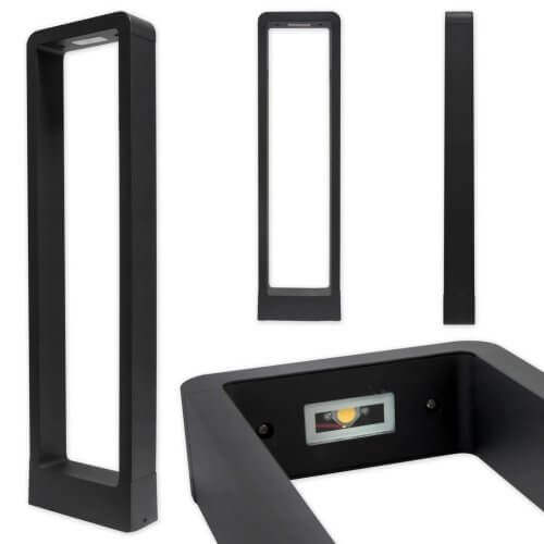 7W 4000K 80cm LED lauko šviestuvas pastatomas