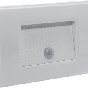 1.3W įleidžiamas sieninis LED šviestuvas su judesio davikliu