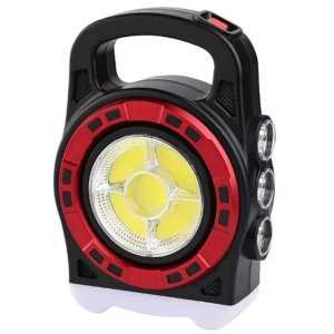 20W Nešiojamas įkraunamas LED prožektorius su saulės baterija IP44