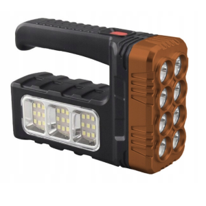 Nešiojamas įkraunamas LED prožektorius su saulės baterija