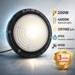 200W 4000K LED UFO pramoninis