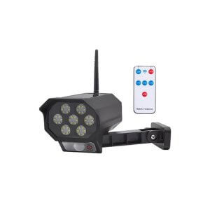 5W šviestuvas - kameros imitacija su nuotoliniu valdymu