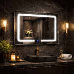 LED Veidrodis 80x60cm