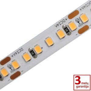 24V 3000K 22W/m 120LED/m IP20 Epistar 2835 LED juosta