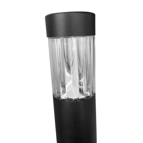 LED sodo šviestuvas su saulės baterija 3xSMD LED