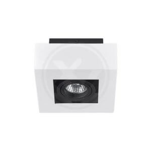 Paviršinis akcentinis GU10 šviestuvas baltas