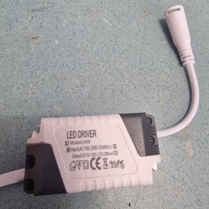24W Maitinimo šaltinis LED panelėms