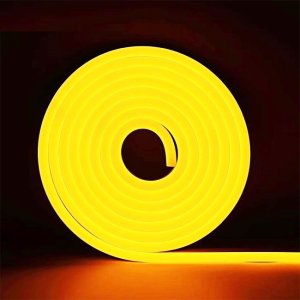 Geltona 12V 5m Neoninė LED juosta 8W/m
