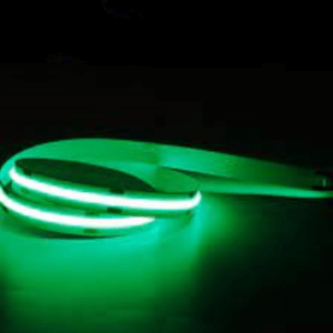 12V 12W/m žalia COB LED juosta