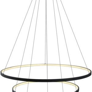 60W 3000K-4000K-6000K 3 žiedų pakabinamas šviestuvas