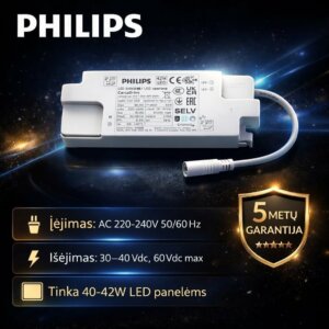 PHILIPS 40–42W LED maitinimo šaltinis