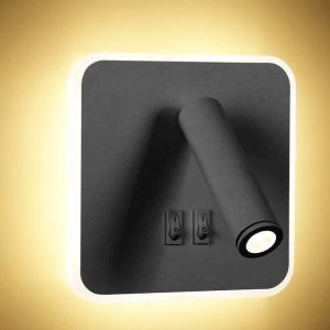 Sieninis LED Šviestuvas 4+8W 3000K IP44