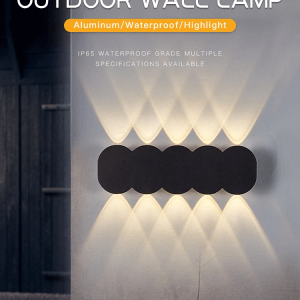 Sieninis LED lauko šviestuvas 10W 3000K