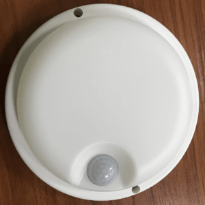 12W 4000K LED Šviestuvas su judesio davikliu IP54