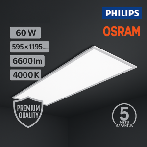 Premium 60W LED panelė 4000K