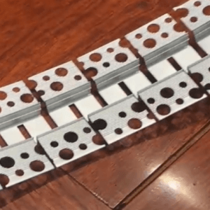 3m aliuminis lankstus profilis LED juostai su dangteliu