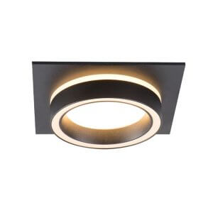 GX53 Įleidžiamas Akcentinis šviestuvas juodas