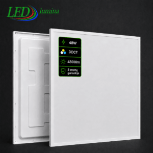 48W CCT LED panelė 3000K-4000K-6500K