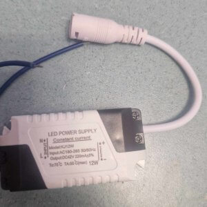 12W Maitinimo šaltinis LED panelėms