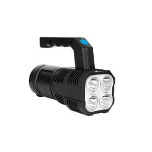 Įkraunamas 2W LED + 3W COB prožektorius