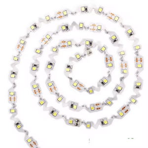 Lansktoma 24V 4000K 8W/m 120LED/m Epistar 2835LED juosta 6mm