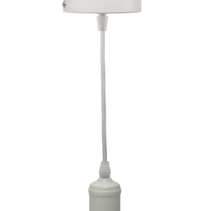 E27 Retro cokolis 120cm baltas