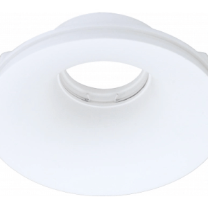 GU10 Priglaistomas akcentinis šviestuvas baltas Apvalus