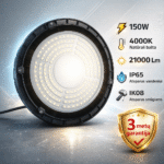 150W 4000K LED UFO pramoninis šviestuvas