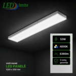 53W 4000K 300*1200mm LED panelė virštinkinė natūrali šviesa