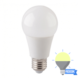 12W E27 A60 LED lemputė – Natūrali dienos šviesa