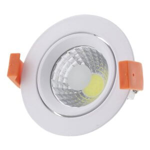 8W 6000K LED įleidžiamas šviestuvas