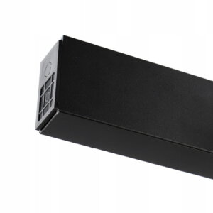 2m paviršinis/pakabinamas profilis LED magnetinei sistemai S20 juodas