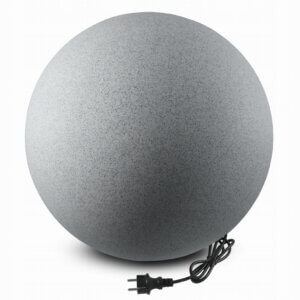 lauko šviestuvas akmens imitacija E27 sodo lempa kamuolys su akmens imitacija