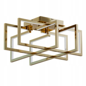 110W 3000K 9900lm LED šviestuvas, Aukso spalvos