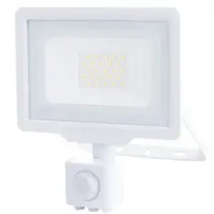 20W 2700K LED lauko prožektorius su judesio davikliu