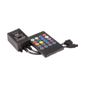 LED juostos muzikos valdiklis