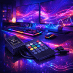 LED juostos muzikos valdiklis