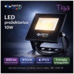 10W 4500K IP65 LED lauko prožektorius