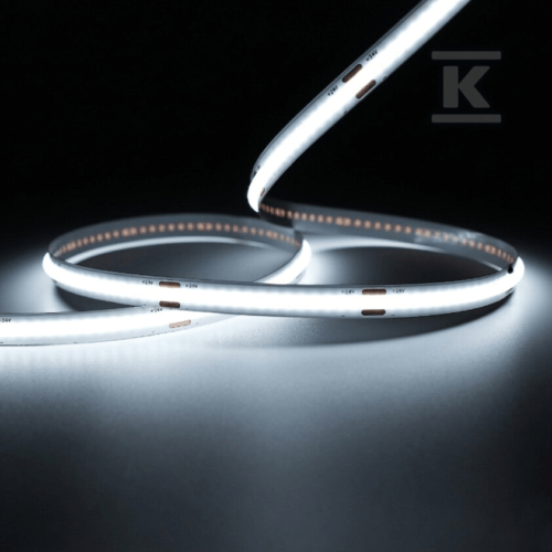 24V 5W/m COB LED juosta 6000K IP20